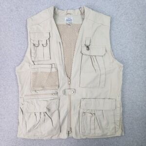The Nature Company Vest Adult Large Hiking Fishing Outdoor Hunting Photographer‎
